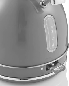 Fierbator electric Swan Retro, 1.8L, 3000W, design vintage, gri - Img 7