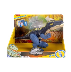 Figurina Baryonyx Fisher-Price Imaginext cu lumini si sunete, 25 cm - Img 6