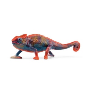 Figurina Chamaleon Schleich WILD Life 14858, Detaliu Autentic, 10 x 3 x 5 cm - Img 4