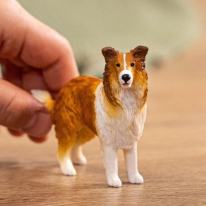 Figurina Collie Schleich Farm World 8 x 3 x 6 cm Recomandat de la 3 ani - Img 2