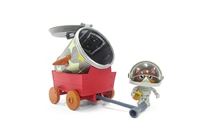 Figurina Cosmo cu Raumkapsel - Smoby 44 Cats, 7.7 cm, pentru copii de la 3 ani - Img 2