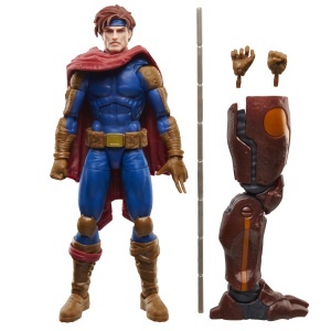 Figurina de actiune Marvel Legends Gambit, 15 cm, premium, cu accesorii - Img 1