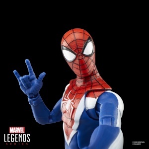 Figurina de Actiune Marvel Legends Miles Morales, 15 cm, Design Premium, 4 Maini Interchangeabile - Img 3