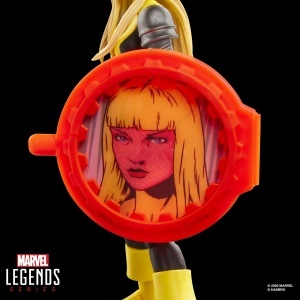 Figurina de colectie Marvel Legends Magik, 15 cm, cu accesorii retro - Img 3
