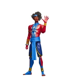 Figurina de colectie Marvel Legends Pavitr Prabhakar, 15 cm, rosu si albastru - Img 4