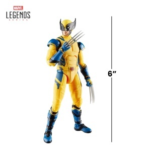 Figurina de colectie Marvel Legends Wolverine, 15 cm, cu accesorii - Img 2