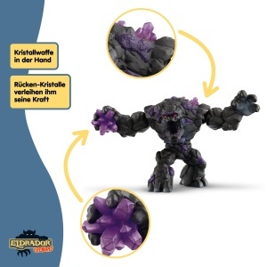 Figurina de colectie Schleich ELDRADOR Schattensteinmonster 70158, 23 x 8 x 12 cm - Img 5
