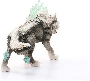 Figurina de colectie Schleich Eldrador Schneewolf 42452, 5 x 15 x 9 cm, detalii realiste - Img 4