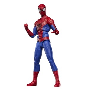 Figurina de colectie Spider-Man Marvel Legends, 15 cm, design premium, 2 maini interschimbabile - Img 4