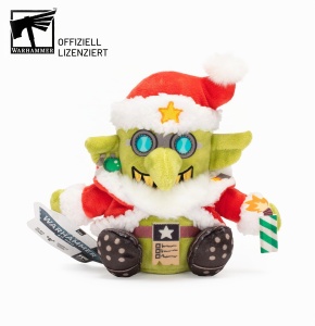 Figurina de Plus Da Red Gobbo TOMY, Grotmas, 30 cm, Oficial - Img 2