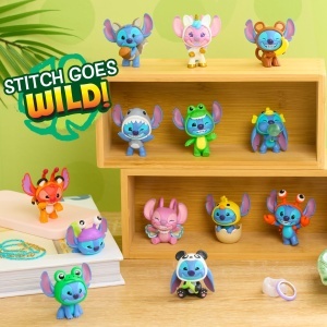 Figurina Disney Stitch Goes Wild, 5 cm, Mini-Figurina in Blind Kapsula - Img 2
