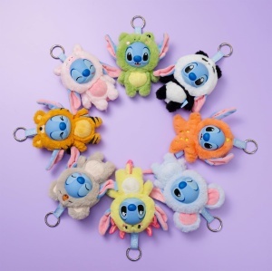 Figurina Disney YuYus Stitch - Plus-Vinil, 12 cm, 9 Designuri Diverse - Img 3