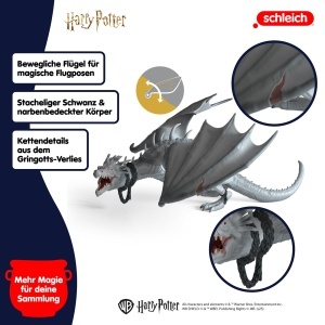 Figurina Dragon Schleich Harry Potter Ukrainischer Eisenbauch, 30 x 27 x 11 cm - Img 4