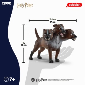 Figurina Harry Potter Schleich Fluffy, 17 x 5 x 13 cm, cu maxilar mobil - Img 5