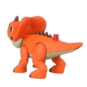 Figurina interactiva Fisher-Price Imaginext Jurassic World Aquilops JGP99 20 cm cu functii speciale - Img 6