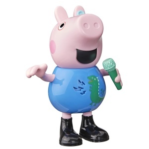 Figurina interactiva Peppa Pig Schorsch, 20 cm, cu 50 sunete si melodii - Img 4