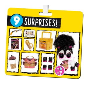 Figurina L.O.L. Surprise Remix Pets cu 9 surprize, accesorii si par real - Img 5