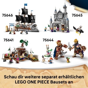 Figurina LEGO ONE PIECE Tony Tony Chopper 75643, 19 cm, cu accesorii - Img 7