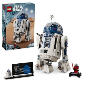 Figurina LEGO Star Wars 75379 R2-D2, 1050 piese, cu Darth Malak, pentru copii si adulti