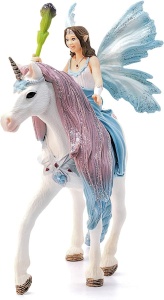 Figurina Schleich BAYALA Eyla cu Unicorn, 3 Piese, pentru Copii de la 5 Ani - Img 9