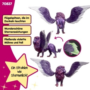 Figurina Schleich BAYALA Mondlowa cu Aripi Luminose, 28 x 14 x 13 cm - Img 3