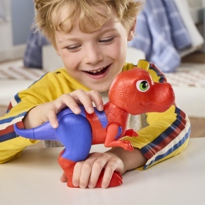 Figurina Spidey-Rex Marvel, 22,8 cm, Culoare Rosie, Pentru Copii 3 - Img 6