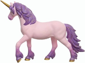 Figurina Unicorn Stuta Seraphina Schleich BAYALA, 15 x 5 x 11 cm, cu horn auriu - Img 9