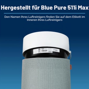 Filtru de aer Blueair 511i Max AllergenBlock, albastru, protectie impotriva alergenilor - Img 2