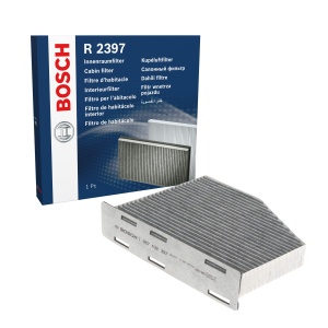 Filtru de aer interior Bosch 1987432397 cu activ carbon, 215 mm x 288 mm