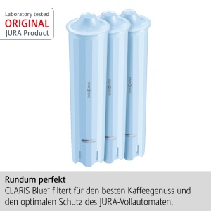 Filtru de apa JURA CLARIS Blue 24231 set 3 bucati igiena certificata TUV - Img 2