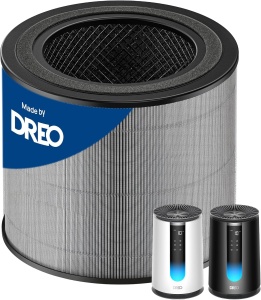 Filtru de inlocuire DREO 338338S, 3-in-1, activ carbon, negru - Img 1