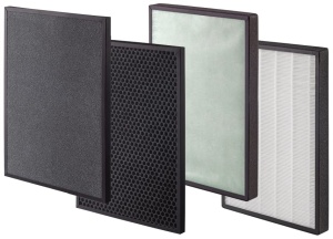 Filtru pentru purificator Concept CA3000, 4 tipuri Katalitic, Carbune, Antibacterian, HEPA 13