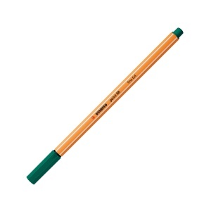Fineliner STABILO point 88, 0.4 mm, culoare portocalie, cu varf metalic - Img 3