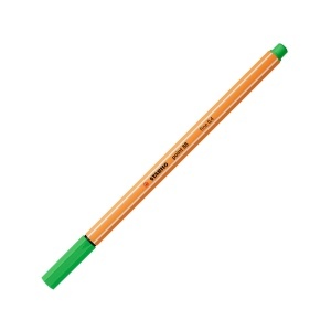 Fineliner STABILO point 88, 0.4 mm, culoare portocalie, tinta pe baza de apa - Img 2