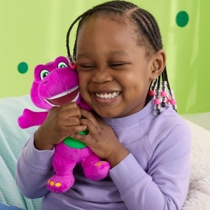 Fisher-Price Barney HVF40 Dinozaur de Plus 165 cm Material Moale Lavabil - Img 2