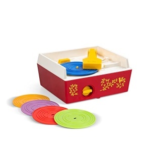 Fisher Price Musicbox Plattenspieler Retro 10 Melodii Jucarie Interactiva - Img 3