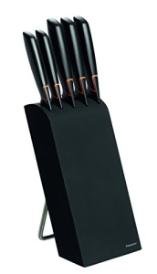 Fiskars Edge 1003099 Bloc de cutite cu 5 cutite Birkenholz Negru - Img 11