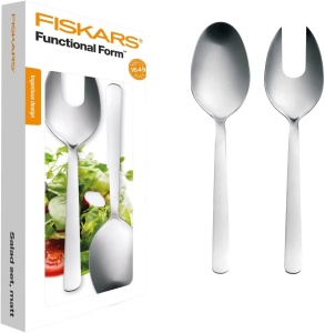 Fiskars Salatbesteck Functional Form 1002960 ArgintiuMatt Otel de calitate