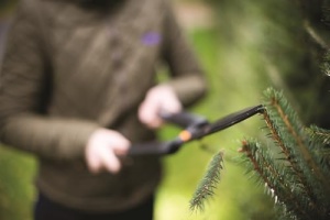 Fiskars SingleStep Trimmer de gard viu, cu margine zimtata, lame din otel de inalta calitate, lungime 60 cm, negru mat, HS22, 1001433 - Img 13