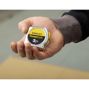 Fitas de masurare STANLEY Powerlock 3m, banda metalica, 19mm latime - Img 5