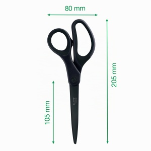 Foarfeca Leitz Titan Anti-Haft, 5 bucati, din otel inoxidabil, 20,5 cm, negru - Img 5