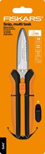 Foarfeca multifunctionala Fiskars Solid SP-320 206 cm otel inoxidabil negruportocaliu - Img 12