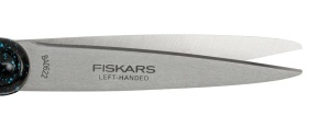 Foarfeca pentru tineri Fiskars 20 cm, design ergonomic, stanga, negruroz - Img 5