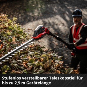 Foarfeca telescopica pentru gard viu Einhell GP-HH 1850 Li T BL-Solo, motor fara perii, lungime ajustabila 220-290 cm - Img 7