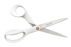 Foarfeca universala Fiskars Functional Form, 21 cm, otel inoxidabil, alb - Img 2