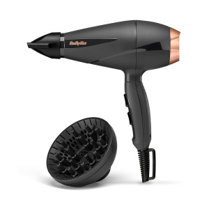 Fohn BaByliss Smooth Pro 2100 W cu Diffuzor, Ioni, Negru