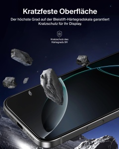 Folie de protectie Belkin UltraGlass 2 pentru iPhone Air, 9H, sticla reciclata - Img 3