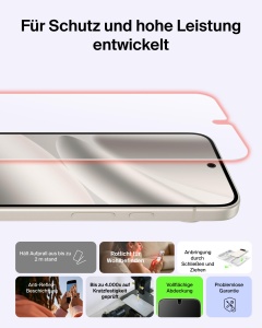 Folii de protectie Belkin Titan pentru Google Pixel 1111 Pro, Nano-Titan, 9H - Img 2