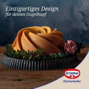 Forma de copt Dr Oetker Gugelhupf Twist 22 cm Antiaderenta Creme-Metallic - Img 4