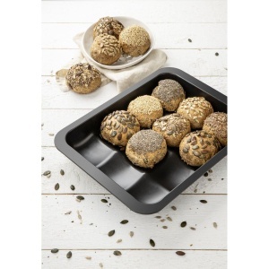 Forma de copt pentru chifle Zenker Black Metallic, 12 locuri, antiaderenta - Img 8